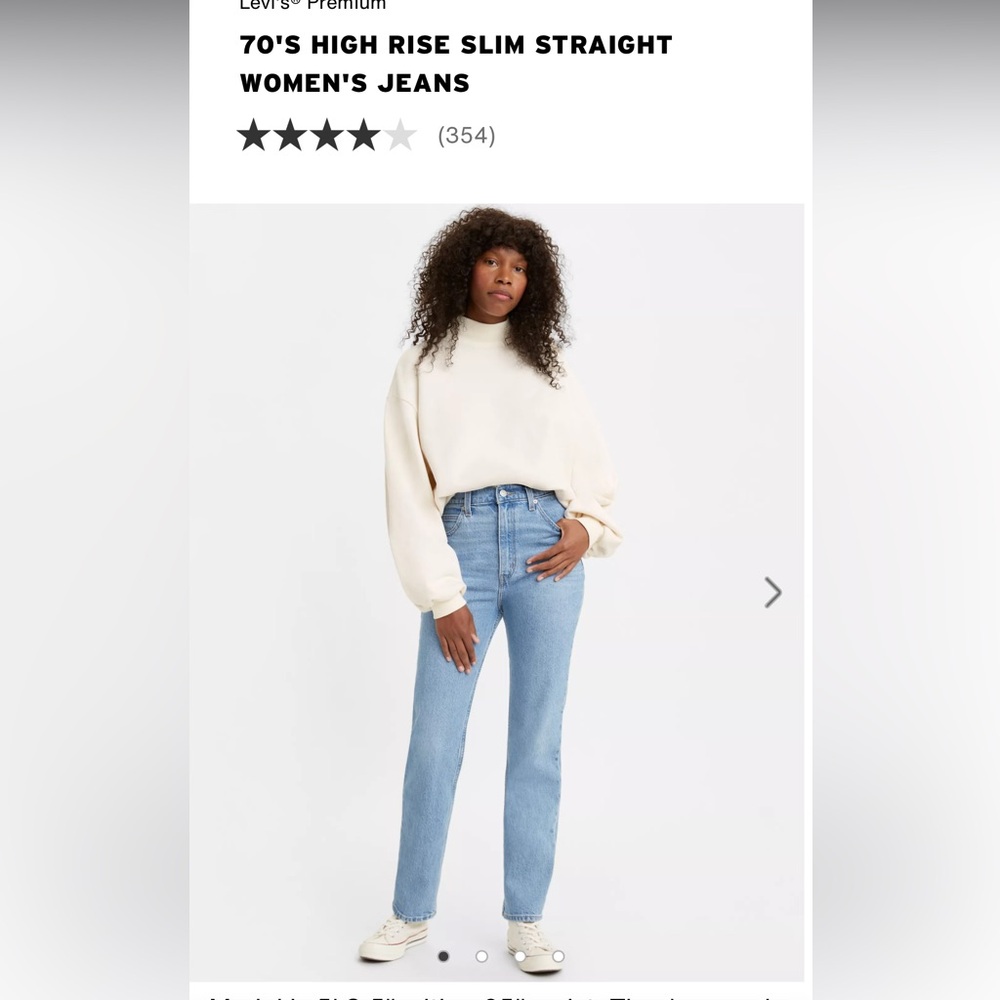 Levi's 70s high slim Straight Leg Women's Jeans